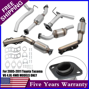🔥 OEM Catalytic Converter For 2005-2011 Toyota Tacoma V6 4.0L 4WD MODELS ONLY - Picture 1 of 14