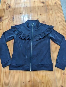 LMTD drak blue zip up blouse sz 13-14y - Picture 1 of 7