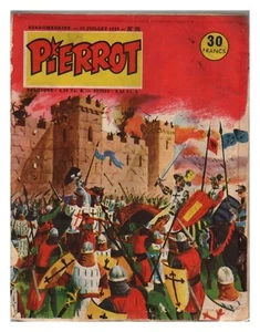 PIERROT 1955  N°  91  BE-/BE  CALVO COQUIN / CONQUETE DE L'ESPACE - Bild 1 von 1