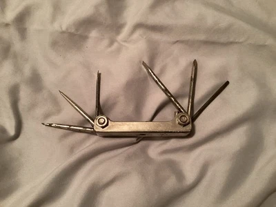 Vintage EKLIND TOOL 22461 Multi-Tool ~ Screwdriver Torx Awl ~ Chicago IL USA - Image 1 of 3