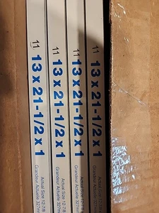 Aerostar 13x21 1/2x1 MERV 8 Furnace Air Filter, 4 Pack - Picture 1 of 2