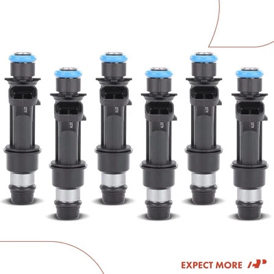 6 inyectores de combustible para Chevy Trailblazer GMC Envoy Isuzu Ascender 4,2 L 2002-2004 Foto 1 de 4