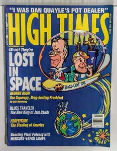 Vth High Times Nov 1992 Bush Quayle Pot Dealer Cover Blues Traveler Free Ship - Imagen 1 de 3