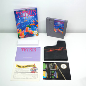 Tetris Nintendo Nes Game UK Version Boxed With Manual Complete CIB VGC