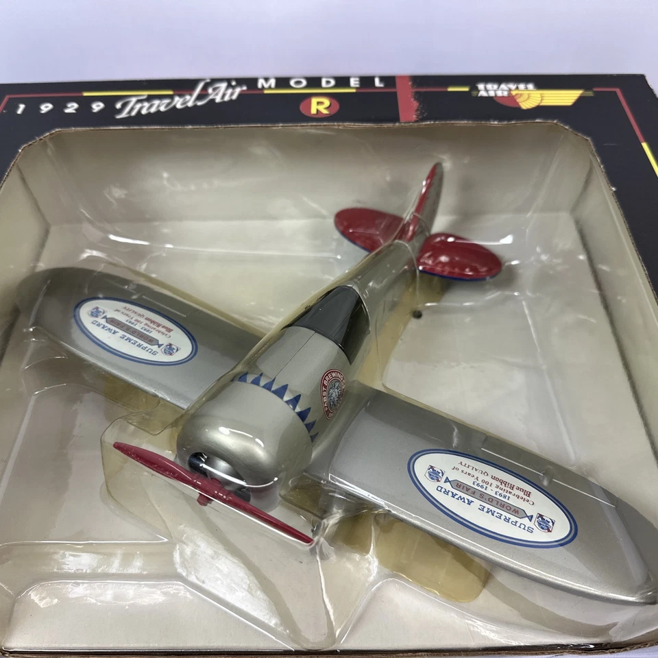 SpecCast Diecast Bank - Avión Travel Air Modelo R 1929 - Edición Coleccionista (1993) Foto 1 de 4