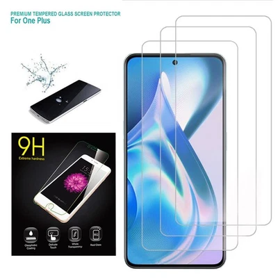 1/2/3 Pack Full Cover Tempered Glass Screen Protector For OnePlus 10 9 8 Pro 8T - Image 1 of 4