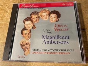 THE WONDERFUL AMBERSONS (Bernard Herrmann) OOP Präambel Partitur Soundtrack CD EX - Bild 1 von 2