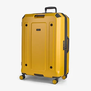 ROCK Alpine Small Exp. Suitcase in Yellow colour ABS/PC TR-0288-L Yellow - Picture 1 of 11