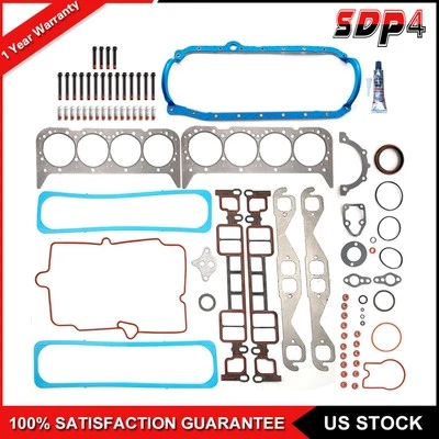 For Chevrolet C3500 1996-1999 2000 Engine Full Gasket Set w/Head Bolts 5.7L - Image 1 of 4
