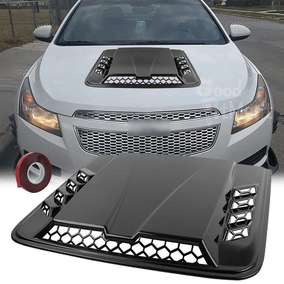 Campana extractora de admisión de aire de flujo delantero para Chevy Cruze 10-19 cubierta de ventilación adorno decorar Foto 1 de 4