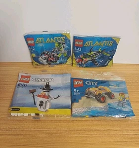 NEW Lego Sets x 4 Lego City Lego Creator And Lego Atlantis Sets New And Sealed  - Picture 1 of 6