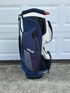 Ping Traverse Golf Bag 14 Way 8 Pockets Cart Bag W Shoulder Strap - Picture 1 of 8