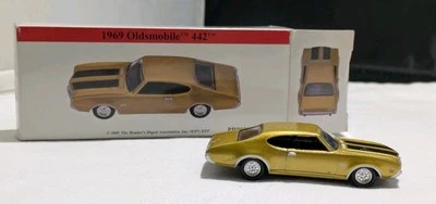 Alta velocidade 1969 Oldsmobile 442 W-30 Diecast 1:64 Readers Digest novo na caixa - Imagem 1 de 4