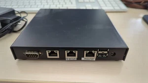 ALIX2d13 mit schwarzem Gehäuse, Netzteil und 4GB CF Speicherkarte - Bild 1 von 3