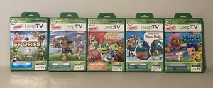 5X Leap TV Games Bubble Guppies, Sports, Pixar Pals, Letter Factory, Paw Patrol - Picture 1 of 16