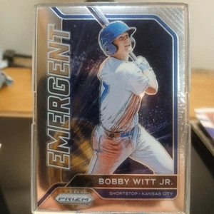 Hot MVP?!?! BOBBY WITT JR 2021 Panini Prizm Emergent Rookie Card #EM6 KC Royals - Picture 1 of 6