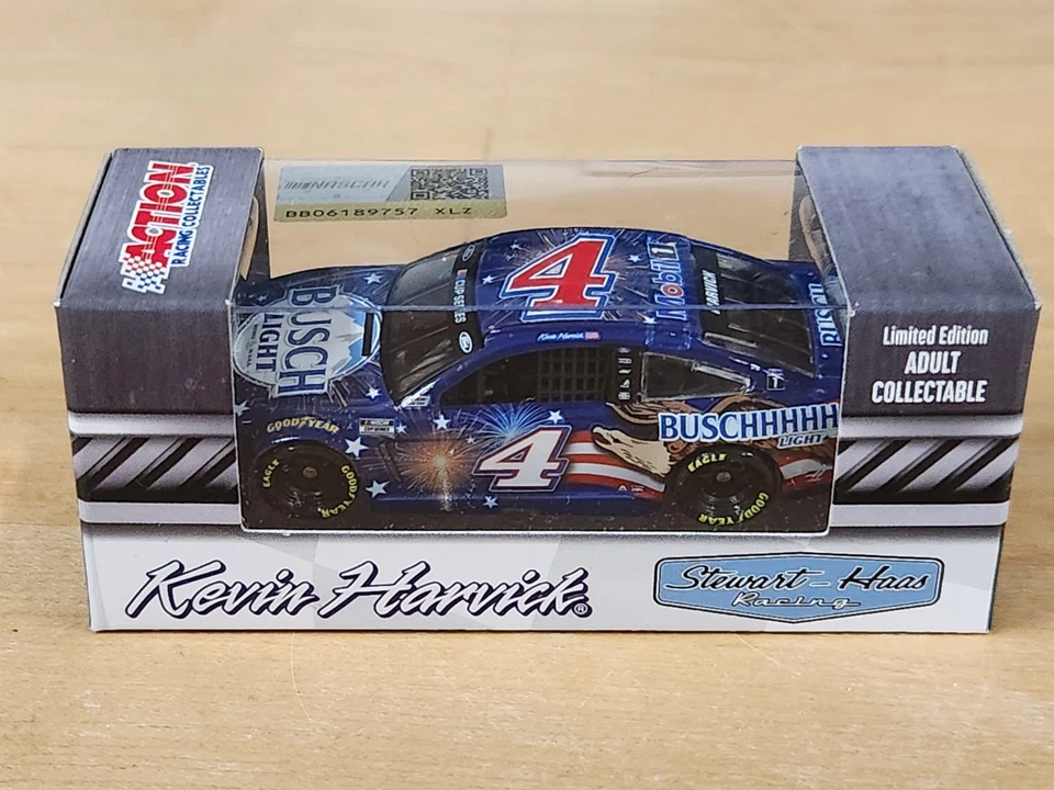 Kevin Harvick Busch 2020 #4 Light Patriotic Brickyard 1/64 acción NASCAR diecast Foto 1 de 1