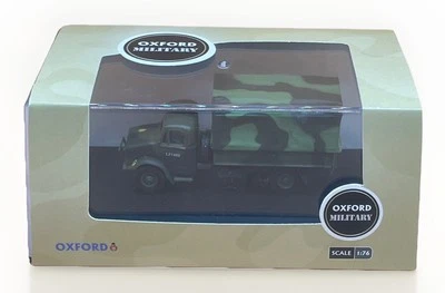 Oxford Diecast Bedford QLB Military Truck 1:76 WWII 3‑Ton Transport Boxed Army - Image 1 of 4