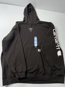 CARHARTT Hoodie Brown NCIS Season 8 Crew Only Hoodie NEW With Tags 3 XL Reg - Picture 1 of 9
