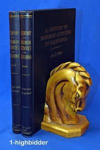 A Century of LDS Mormon Activities in California 1952 Gifted to Apostle Cowley - Bild 1 von 13