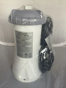 💦 NeW INTEX Krystal Clear Filter Pump Model 603 Abv Ground Swimming Pool - Picture 1 of 3