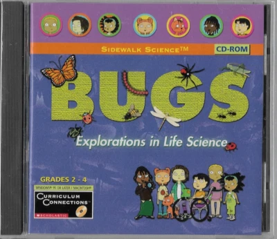 Sidewalk Science - Bugs Explorations In Life Science Grades 2 - 4 (CD-ROM) NEW! - Image 1 of 2