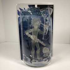 Edward Scissorhands Mezco Action Figure 9" Tall Sealed Clear Figure 