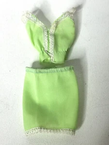 Barbie vintage 1975 Best Buy 2555 biancheria intima verde con pizzo bianco - Foto 1 di 3