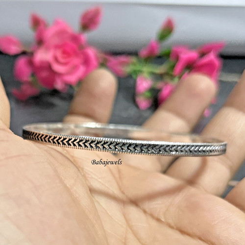 VALENTINO Bellissimo bracciale impilabile argento sterling 925 per donna set di 1