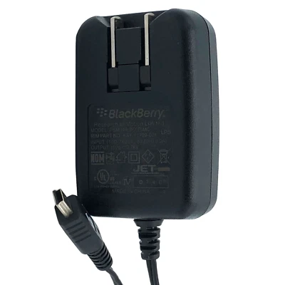 Adaptador carregador fonte de alimentação BlackBerry original para telefone Blackberry Pearl 8100 - Imagem 1 de 4