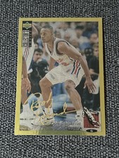 1994-95 Upper Deck Collector's Choice Pooh Richardson Gold Signature FOIL - #215