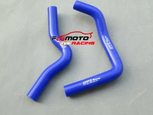 Blue For Suzuki RM 85 RM85 radiator silicone hose 02 03 04 05 06 07 08 New - Picture 1 of 6
