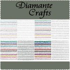 180 Diamante Self Adhesive Rhinestone Nail Body Vajazzle Gems Sizes 1mm - 4mm