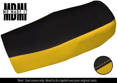 ПОДХОДИТ ДЛЯ HONDA CB 750 F1 76-78 ЗАКАЗНОЙ ВИНИЛОВЫЙ ЧЕХОЛ НА СИДЕНЬЕ ЧЕРНЫЙ И ЖЕЛТЫЙ - Изображение 1 из 4