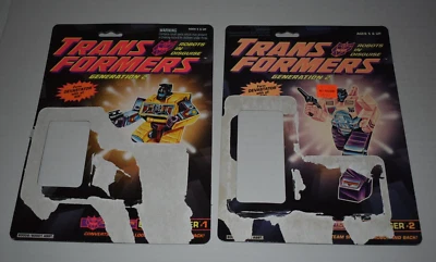 Transformers 1992 G2 Devastator  Card Back & Tech Spec lot of 5 - Image 1 of 4