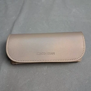 Giorgio Armani Sunglasses Eyeglasses Case Soft Shell Felt Lined Travel Carrier - Picture 1 of 12