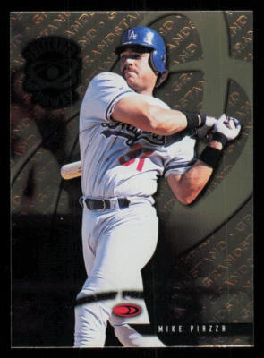 1998 Donruss Preferred Power Grandstand #173 Mike Piazza - Image 1 of 2