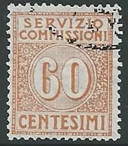 1913 REGNO USATO SERVIZIO COMMISSIONI 60 CENT - U21 - Picture 1 of 1