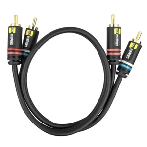 ELE14000M Element-Hz™ Universal Dual Cinch-Stil Kabel (0,5 Meter/1,64 Fuß) - Bild 1 von 5