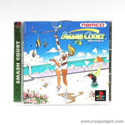 Smash Court PS1 [Japanese NTSC-J] PlayStation 1 BANDAI NAMCO 1996 (Gioco Tennis) - Immagine 1 di 4