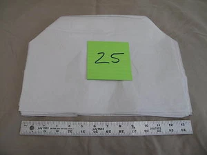 (25) NEW Hospeco Disposable Paper Toilet Seat Covers Bulk travel camping - Picture 1 of 3