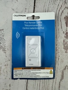 Lutron PJ2-3BRL-GWH-S01 Pico Remote 3-Button Control White Wireless - Picture 1 of 4