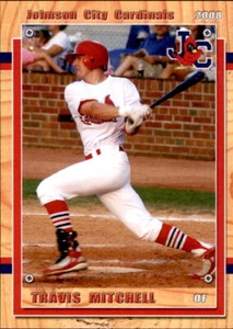 2008 Johnson City Cardinals Grandstand 20 Travis Mitchell St Louis Missouri Card - Picture 1 of 2