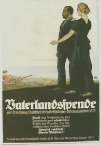 Original vintage poster GERMAN HOMELAND CHARITY WW I 1916 - Picture 1 of 1