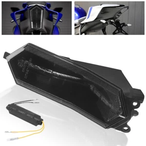 Luz trasera LED de humo señal de giro de freno para Yamaha YZF R1/R1S/R1M 2015-2023 2022 - Imagen 1 de 15