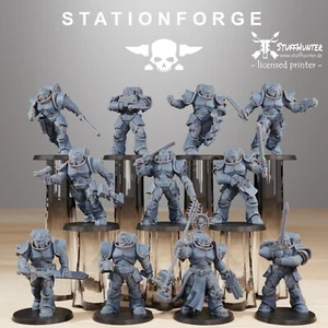 Socratis Legion Melee Infantry - Station Forge - Scifi Marines Tabletop - Picture 1 of 8