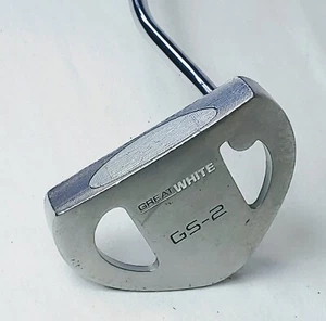 Tiger Shark Great White GS-2 Putter / RH / Steel 34.5" Green Speed Weights - Picture 1 of 9