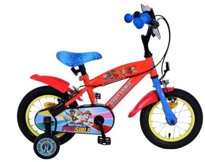 12 Zoll Kinder Jungen Fahrrad Rad Bike Kinderrad Paw Patrol Rot Kinderfahrrad - Bild 1 von 4