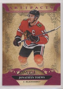 2020-21 Upper Deck Artifacts Pink /30 Jonathan Toews #95
