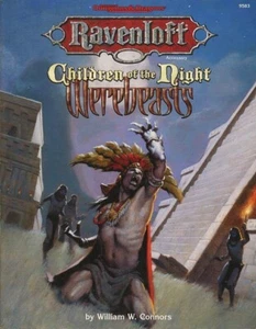 ¡RAVENLOFT NIÑOS DE LA NOCHE HOMBRES BESTIAS EXCELENTE! Módulo vintage Dungeons Dragons - Imagen 1 de 3